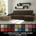 Atpūtas krēsla pārvalks ar īsu labo roku Sofaskins NIAGARA 210 - 340 cm - Brūns
