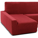 Cover for chaise longue with long left arm Sofaskins NIAGARA 210 - 340 cm - Fuchsia