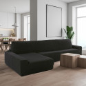 Cover for chaise longue with long left arm Sofaskins NIAGARA 210 - 340 cm - Fuchsia