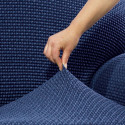 Cover for chaise longue with long left arm Sofaskins NIAGARA 210 - 340 cm - Fuchsia