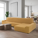 Cover for chaise longue with long right arm Sofaskins NIAGARA 210 - 340 cm - Light Grey