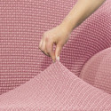 Pārsegs atpūtas krēslam ar garu labo roku Sofaskins NIAGARA 210 - 340 cm - Gaiši Pelēks