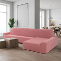 Cover for chaise longue with long right arm Sofaskins NIAGARA 210 - 340 cm - Light Grey