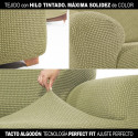 Cover for chaise longue with long right arm Sofaskins NIAGARA 210 - 340 cm - Light Grey