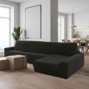 Pārsegs atpūtas krēslam ar garu labo roku Sofaskins NIAGARA 210 - 340 cm - Gaiši Pelēks
