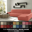 Cover for chaise longue with long right arm Sofaskins NIAGARA 210 - 340 cm - Light Grey