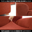 Cover for chaise longue with long right arm Sofaskins NIAGARA 210 - 340 cm - Light Grey