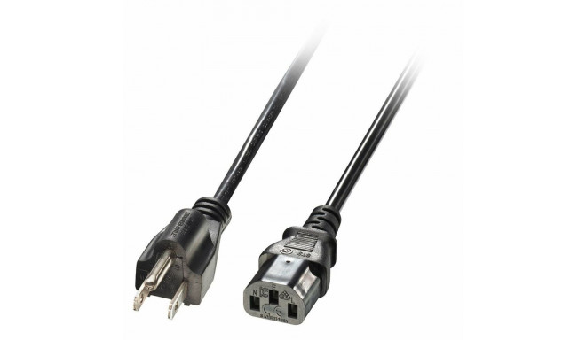 C13 Power Cord LINDY 30338 Black
