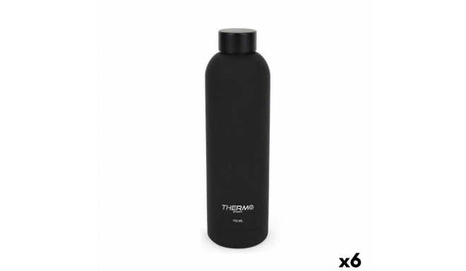 Termopudel ThermoSport Soft Touch Must 750 ml (6 Ühikut)