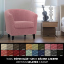 Armchair slipcovers Sofaskins NIAGARA 1 place - Black