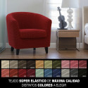 Armchair slipcovers Sofaskins NIAGARA 1 place - Black