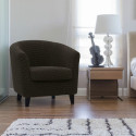 Armchair slipcovers Sofaskins NIAGARA 1 place - Black