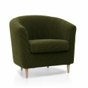 Armchair slipcovers Sofaskins NIAGARA 1 place - Black