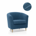 Armchair slipcovers Sofaskins NIAGARA 1 place - Black