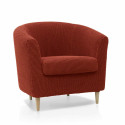 Armchair slipcovers Sofaskins NIAGARA 1 place - Black