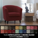 Armchair slipcovers Sofaskins NIAGARA 1 place - Black