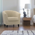 Armchair slipcovers Sofaskins NIAGARA 1 place - Black
