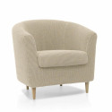 Armchair slipcovers Sofaskins NIAGARA 1 place - Black