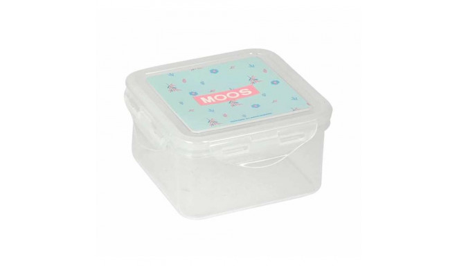 Lunch box Moos Garden Turquoise 13 x 7,5 x 13 cm