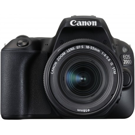 Canon EOS 200D + 18-55mm IS STM Kit, черный