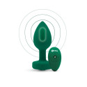 Anālais spraudnis B-Vibe Vibrating Jewel Zaļš M/L