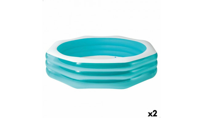 Inflatable pool Intex 254 x 56 x 254 cm (2 Units)