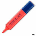 Fluorescent Marker Staedtler Textsurfer Classic Red 10Units