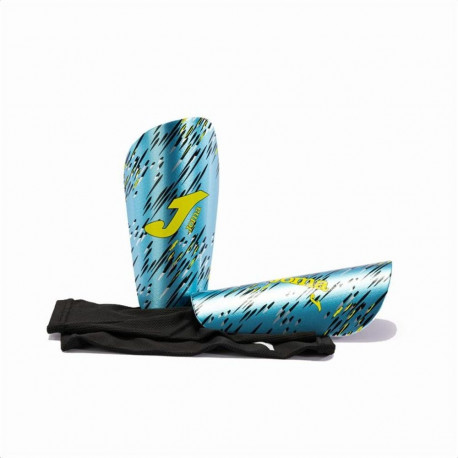 Football Shinguards Joma Sport Spider Indigo - L