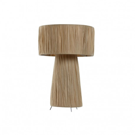Laualamp Home ESPRIT Pruun Metall Raffia 50 W 220 V 27 x 27 x 40 cm