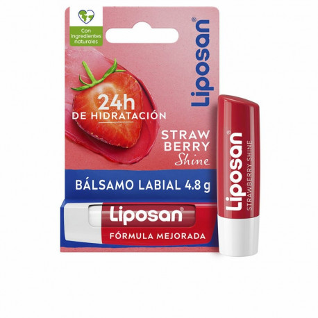 Бальзам для губ Liposan STRAWBERRY SHINE Клубника 4,8 g