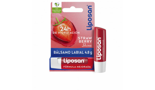 Lūpu balzams Liposan STRAWBERRY SHINE Zemenes 4,8 g