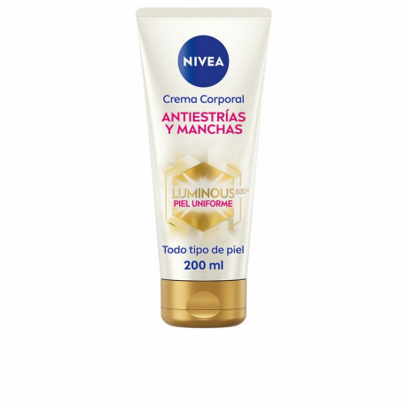 Venitusarmide vastane kreem Nivea LUMINOUS 630º 200 ml