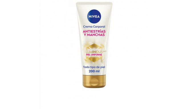 Venitusarmide vastane kreem Nivea LUMINOUS 630º 200 ml