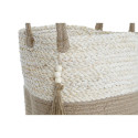 Basket set Home ESPRIT Natural Light brown Jute Modern 40 x 40 x 41 cm