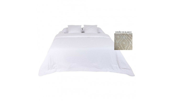 Bedspread (quilt) Home ESPRIT White 180 x 260 cm