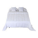 Voodikate Home ESPRIT Valge 240 x 260 cm