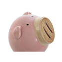 Money box Home ESPRIT Dolomite Pig 13 x 12 x 12 cm