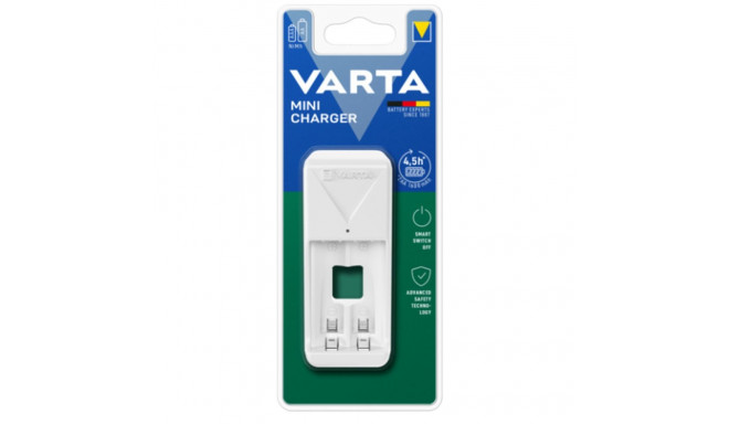 Charger + Rechargeable Batteries Varta 57656 101 451