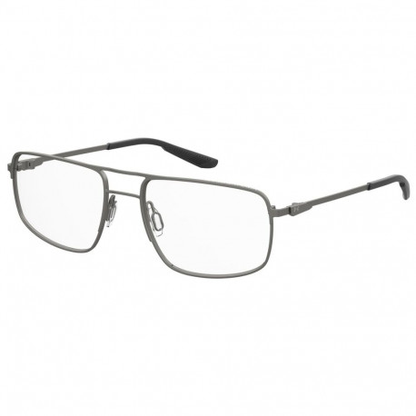 Men' Spectacle frame Under Armour UA5007GR80F51 Grey Ø 55 mm