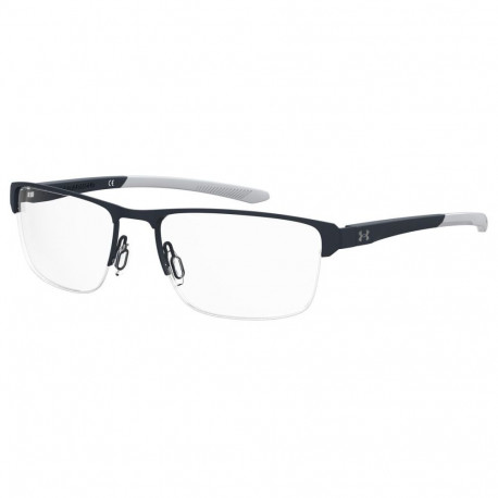 Men' Spectacle frame Under Armour UA5037G4NZF51 Blue Ø 55 mm