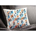 Cushion Roymart SIN LOCOS AMIGOS White 40 x 40 cm