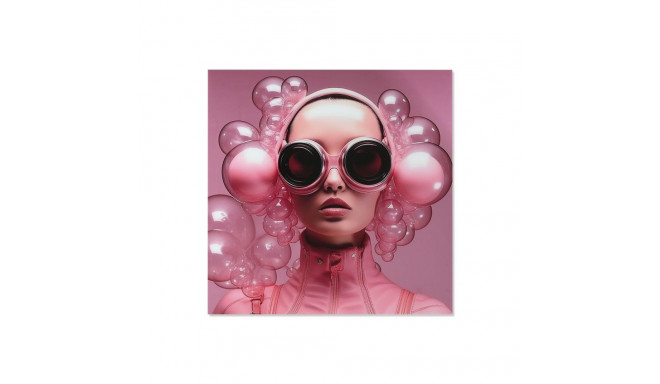 Maal Home ESPRIT Roosa Trükitud 120 x 4 x 120 cm