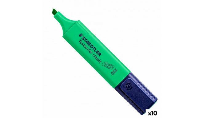 Fluorescent Marker Staedtler Textsurfer Classic Green (10 Units)