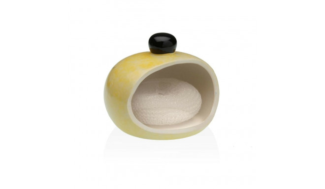 Kitchen Sink Tidy Versa Ceramic Dolomite 11 x 10 x 11,5 cm Olive