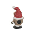 Christmas bauble Home ESPRIT White Red Gnome 25 x 11,5 x 38 cm (2 Units)