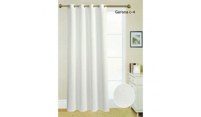 Curtain Hosteline GARONA White 140 x 260 cm