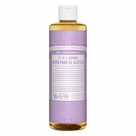 Vedel seep Dr Bronner's 475 ml Lavendel