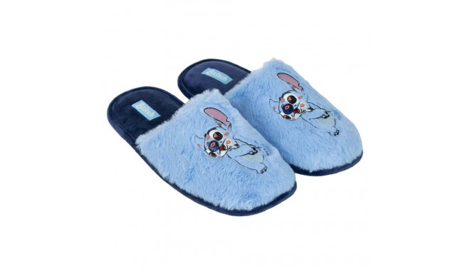 House Slippers Stitch Blue - 38-39