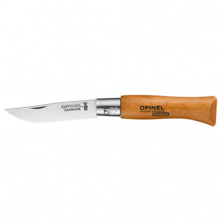 Pocketknife Opinel Nº4 Carbon steel beech wood 5 cm