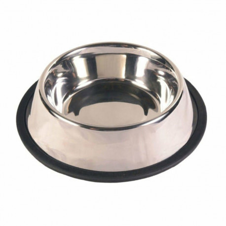 Pet feeding dish Trixie Stainless steel 2,7 L Silver